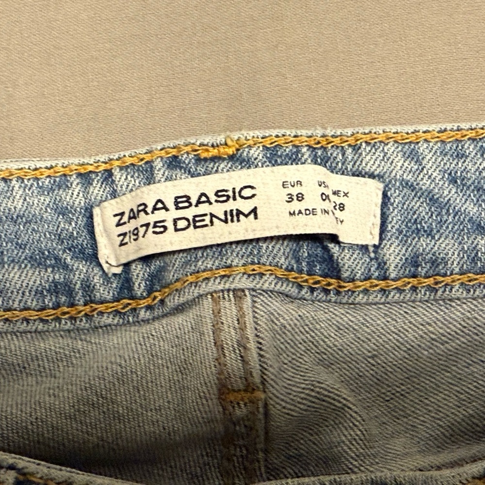 Zara Blue Denim Jeans